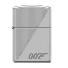 Zippo Lighter James Bond Sølv