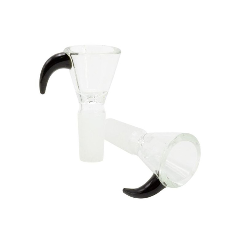 Amsterdam Glas Hoved Sort 14.5mm