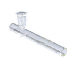 Glaspibe  Klar Tjubang 150mm