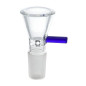 Bong Hoved Glas BB 14,5mm (Blå Greb) Bong Hoved Glas BB 14,5mm (Blå Greb)