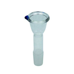 Bong Hoved   Glas 14,5mm Blå (Stor Model)