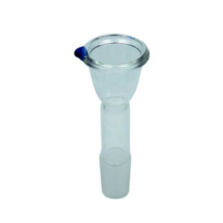 Bong Hoved   Glas 14,5mm Blå (Stor Model)