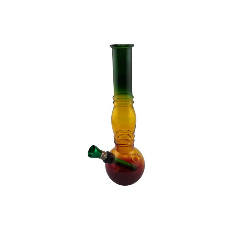 Rasta Glas Bong 18cm A Rasta Glas Bong 18cm A
