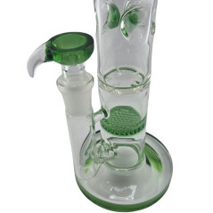 Grace Glass 35cm Bong Tornado & Honeycomb