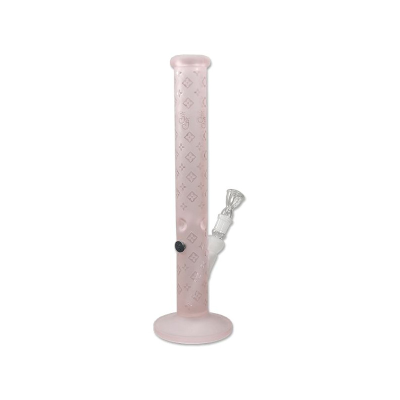 Louis PK Glas Bong – Pink 45 cm