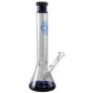 Venice Glas Bong – Klar/Blå 44 cm Venice Glas Bong – Klar/Blå 44 cm