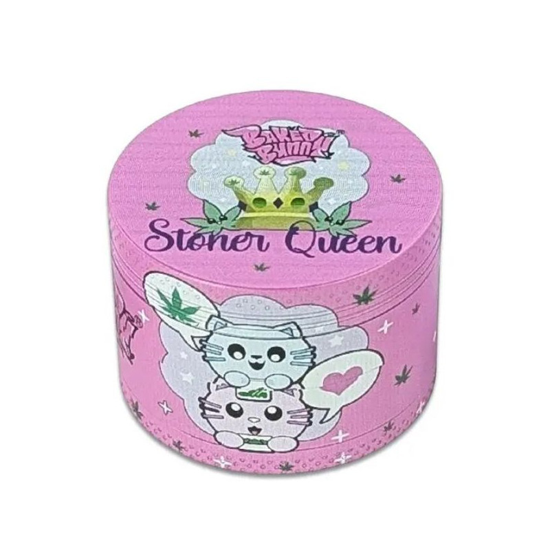 Metal Grinder – Baked Bunny “Stoner Queen” – 4-delt