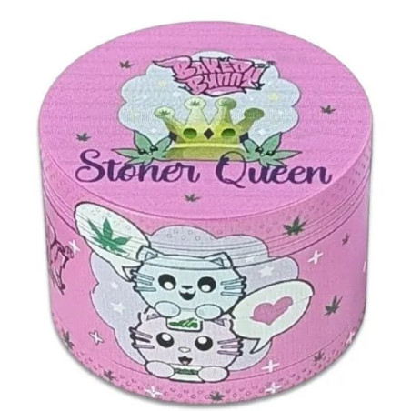 Metal Grinder – Baked Bunny “Stoner Queen” – 4-delt