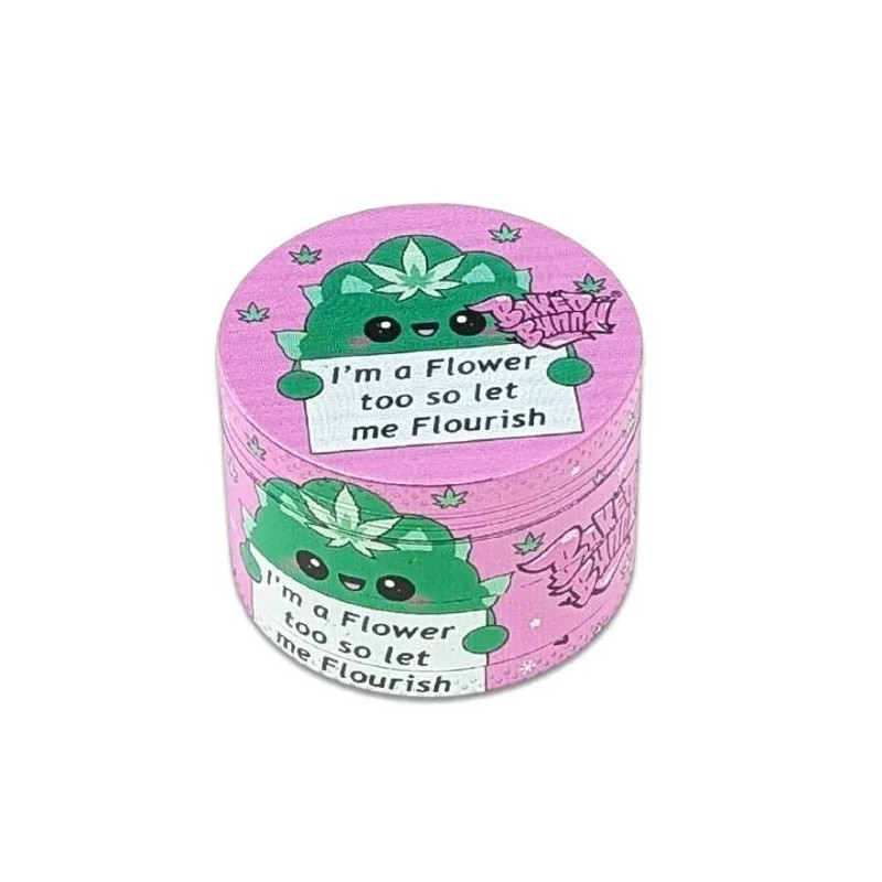 Flower Flourish – Metal Grinder 50 mm (4-delt)