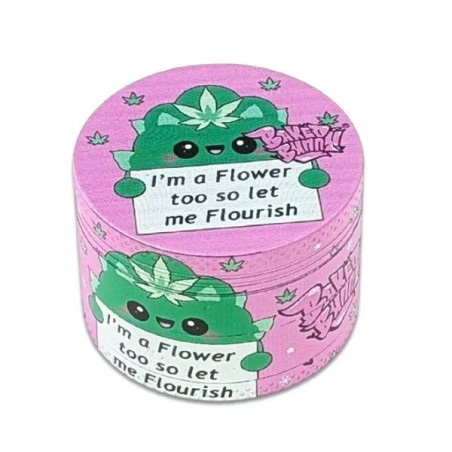Flower Flourish – Metal Grinder 50 mm (4-delt)