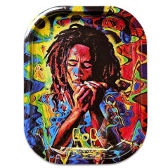 Metal Mixerbakke – Bob Marley – 14 × 18 cm