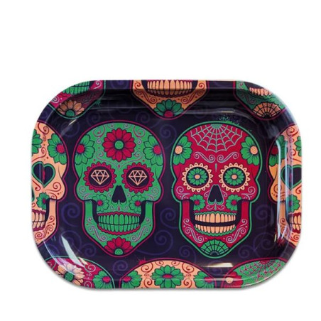 Mexican Skulls – Metal Mixerbakke 14 × 18 cm