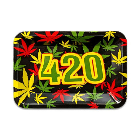 Metal Mixerbakke – 420 Weed – 12,5 × 18 cm