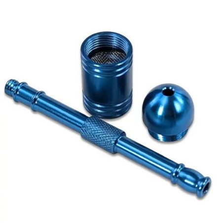 Metal Pibe – 9 cm – Sort – Vindbeskyttet Låg