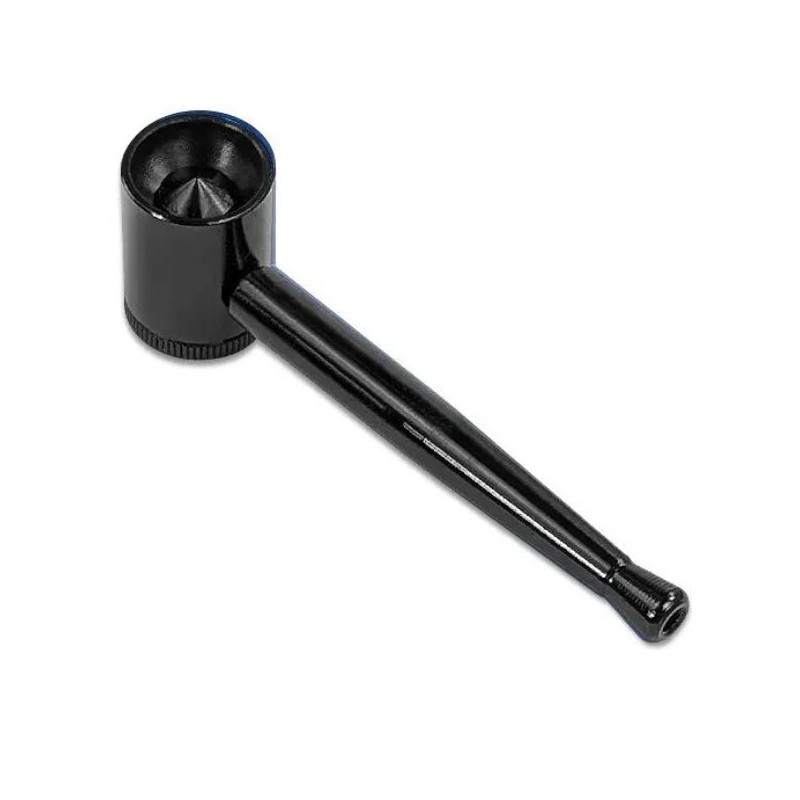 Metal Pibe – Sort – 9 cm – Uden Riste Metal Pibe – Sort – 9 cm – Uden Riste