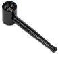 Metal Pibe – Sort – 9 cm – Uden Riste Metal Pibe – Sort – 9 cm – Uden Riste
