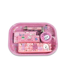 Pink Baked Bunny Smoking Set