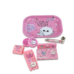 Pink Baked Bunny Smoking Set