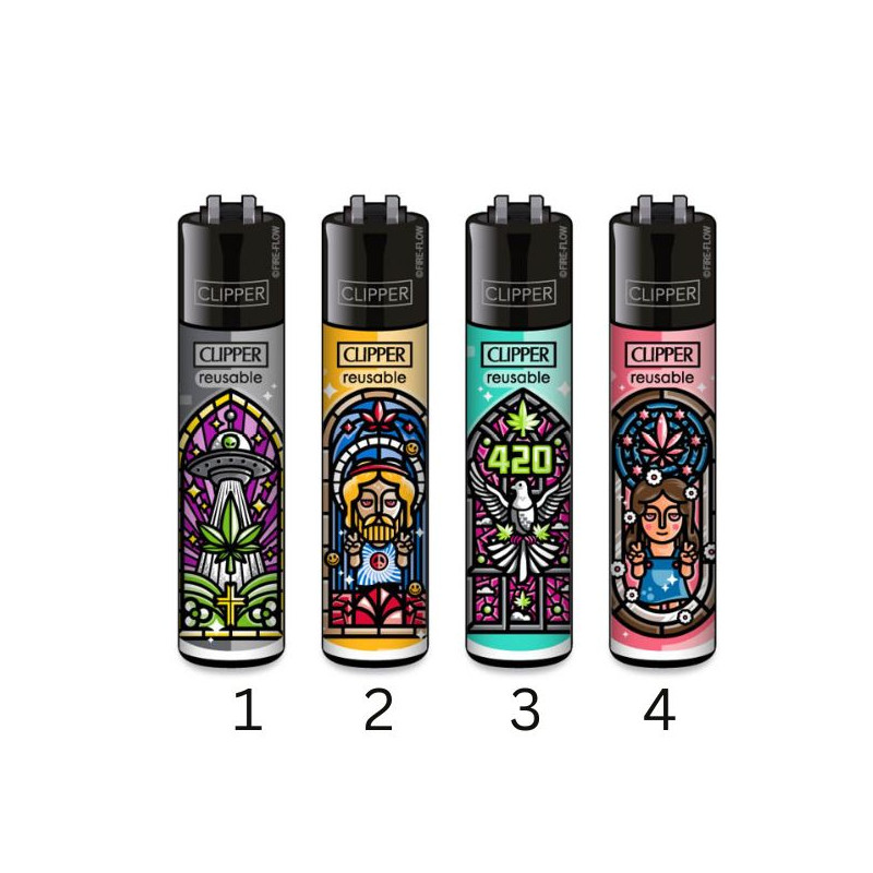 Classic Clipper Lighter Church Windows