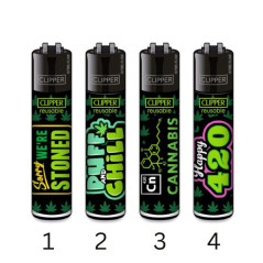 Classic Clipper Lighter Stoner Statement