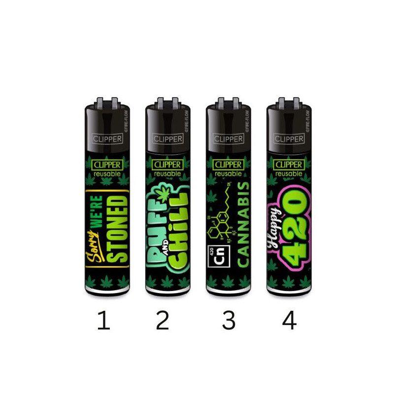 Classic Clipper Lighter Stoner Statement