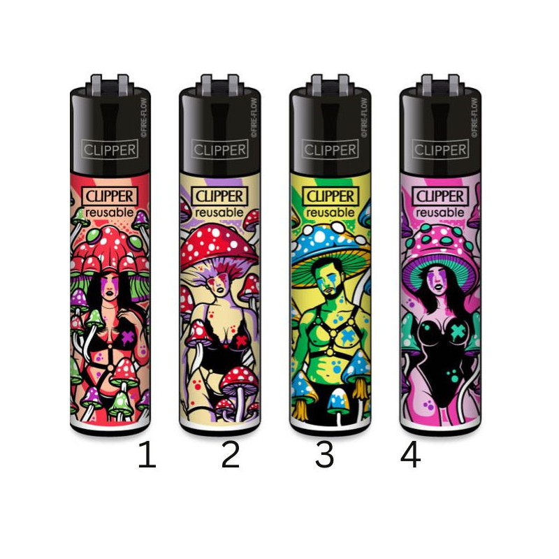 Classic Clipper Lighter Magic Mushrooms