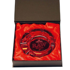 RAW Ruby Red askebæger i glas