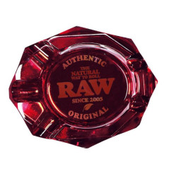 RAW Ruby Red askebæger i glas