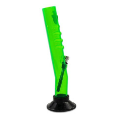 Akryl Bong JJ Grøn 30cm