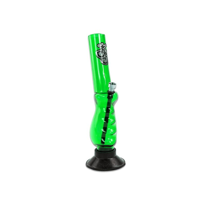 Akryl Bong Joystick JJ Grøn 30cm