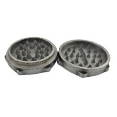 Metal Grinder – 55 mm – 2 Delt – Sølv