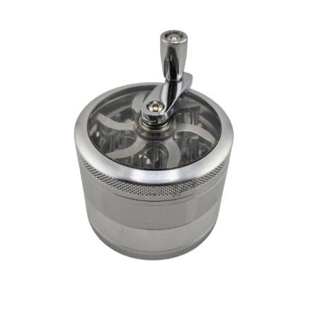 Metal Grinder – 60 mm – 4 Delt – Med Håndtag