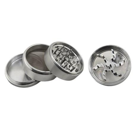 Metal Grinder – 60 mm – 4 Delt – Med Håndtag