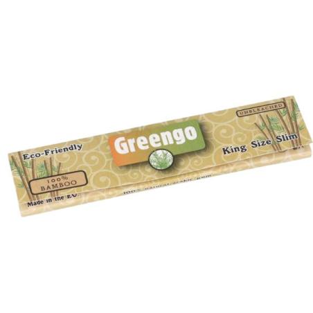 Greengo Bambus Papir Kingsize Slim