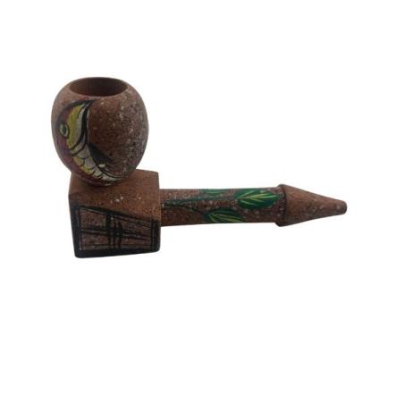 Træ Pibe Brun 11cm