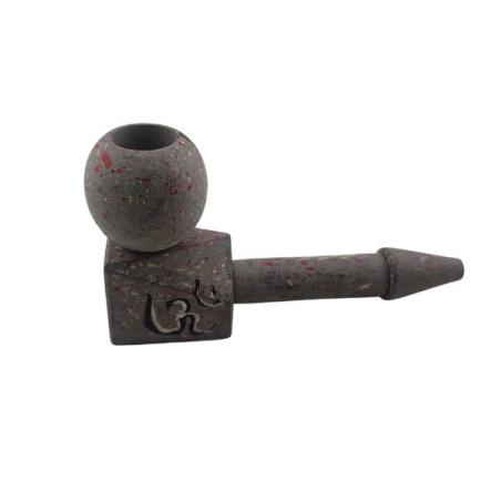 Træ Pibe Grå 11cm