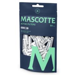 Mascotte Active Kulfilter – Slim 6 mm – 50 stk
