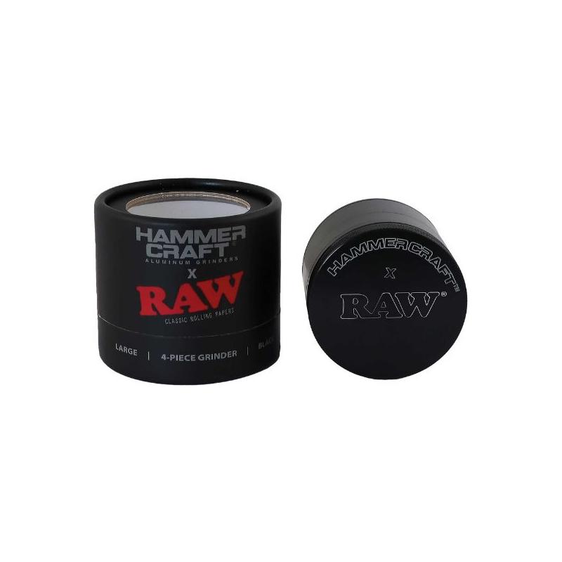 Hammercraft x RAW Grinder – Sort – 62 mm