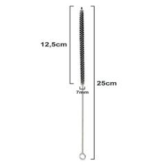 Rensebørste Sort 25 cm