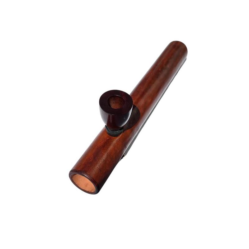 Læder Tjubang Gert Brun 37cm