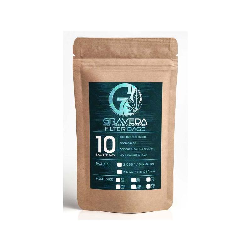 Graveda Rosin Filterposer 35 Micron 51 x 89 mm