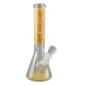 Zodiac Yellow – Glow in the Dark Glas Bong 35 cm