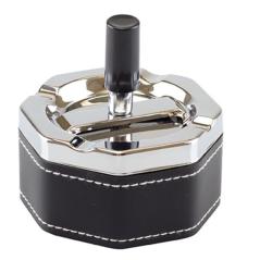 Spinaskebæger Hexagon Sort Ø 9 cm
