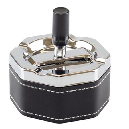 Spinaskebæger Hexagon Sort Ø 9 cm