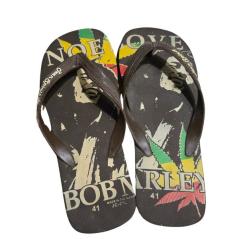 Bob Marley Flip Flops Brun – Str. 41