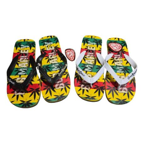 Bob Marley Flip Flops – Rasta Style