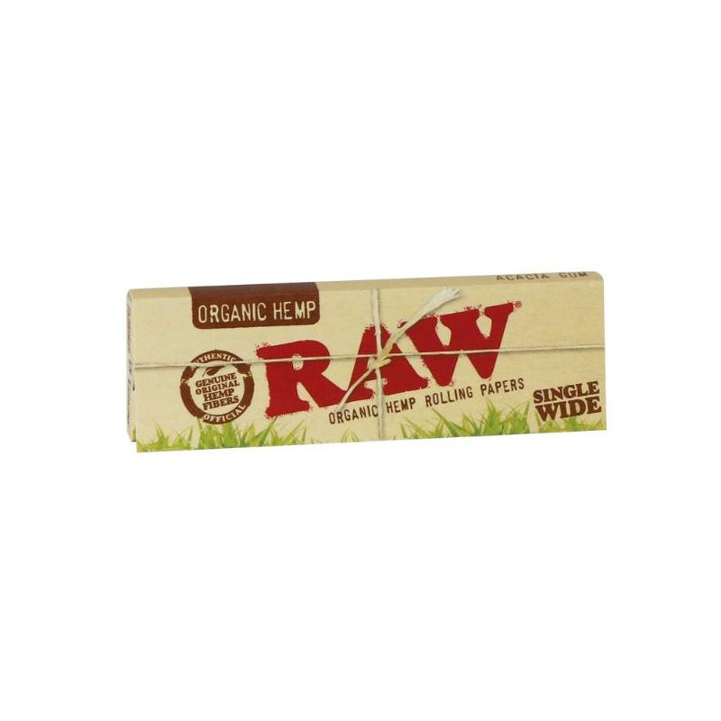 RAW Organic Hemp Single Wide RAW Organic Hemp Single Wide