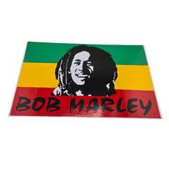 Bob Marley Sticker 25,5 x 17 cm Rasta