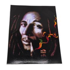 Bob Marley Smoke Sticker 23 x 16,5 cm