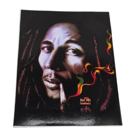 Bob Marley Smoke Sticker 23 x 16,5 cm